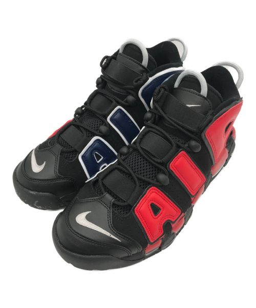 NIKE（ナイキ）NIKE (ナイキ) AIR MORE UPTEMPO '96 BLACK/UNIVERSITY RED サイズ:27.5の古着・服飾アイテム