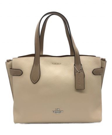 [中古]COACH(コーチ)のレディース バッグ ハンナキャリーオール2WAYバッグ