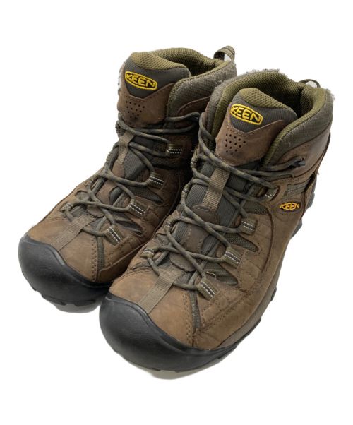 KEEN（キーン）KEEN (キーン) TARGHEE II MID WP トレッキングシューズ ブラウン サイズ:27㎝の古着・服飾アイテム