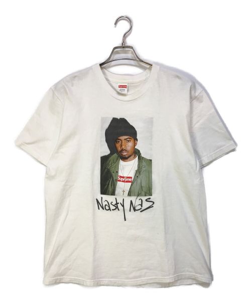 SUPREME（シュプリーム）SUPREME (シュプリーム) Nas Tee グリーン×ホワイト サイズ:Lの古着・服飾アイテム