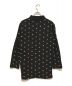 RIER (リア) フラワー刺繍ポロシャツ ブラック サイズ:-：9000円