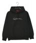 SUPREME（シュプリーム）の古着「Classic Script Hooded Sweatshirt」｜ブラック