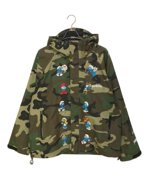 SUPREME（シュプリーム）SUPREME (シュプリーム) Smurfs (スマーフ) GORE-TEX Shell Jacket ウッドランドカモ サイズ:XLの古着・服飾アイテム