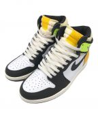 NIKEナイキ）の古着「AIR JORDAN 1 RETRO HIGH OG」｜WHITE/BLACK-VOLT