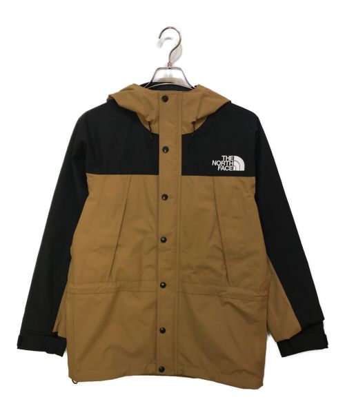 THE NORTH FACE（ザ ノース フェイス）THE NORTH FACE (ザ ノース フェイス) マウンテンライトジャケット ブラック×ブラウン サイズ:Sの古着・服飾アイテム