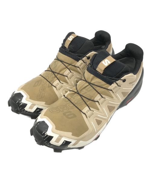 SALOMON（サロモン）SALOMON (サロモン) SPEEDCROSS 6 GTX スニーカー ブラウン サイズ:27.5の古着・服飾アイテム