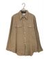 MADISON BLUE（マディソンブルー）の古着「HAMPTON LINEN SHIRT」｜ベージュ