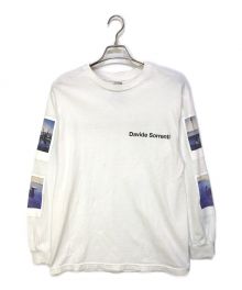 WACKO MARIA×DAVIDE SORRENTI（ワコマリア×ダヴィデ・ソレンティ）の古着「CREW NECK LONG SLEEVE T-SHIRT」｜ホワイト