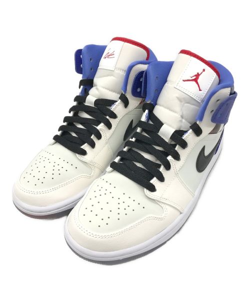 NIKE（ナイキ）NIKE (ナイキ) AIR JORDAN 1 MID SE ホワイト×パープル サイズ:260の古着・服飾アイテム