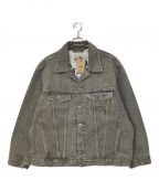 LEVI'Sリーバイス）の古着「SILVERTAB TRUCKER JACKET  デニムジャケット」｜グレー