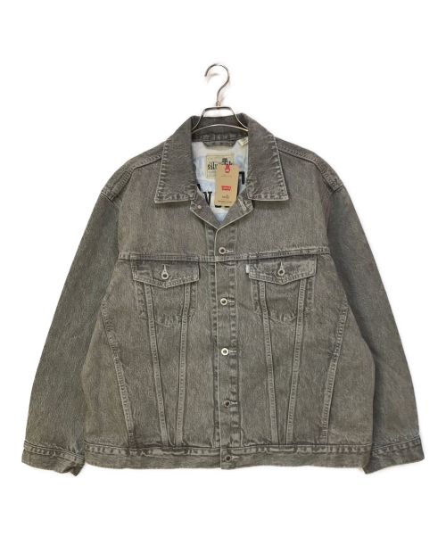 LEVI'S（リーバイス）LEVI'S (リーバイス) SILVERTAB TRUCKER JACKET  デニムジャケット グレー サイズ:XLの古着・服飾アイテム