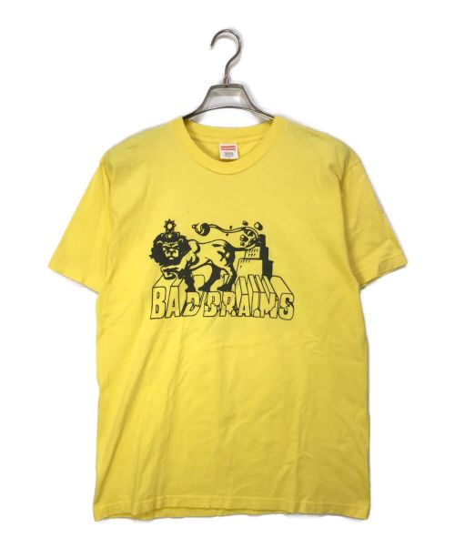 SUPREME（シュプリーム）SUPREME (シュプリーム) BAD BRAINS (バッドブレインズ) Logo Tee イエロー サイズ:Lの古着・服飾アイテム