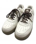 NIKEナイキ）の古着「WMNS AIR FORCE 1 '07 LX」｜アイボリー×ブラウン