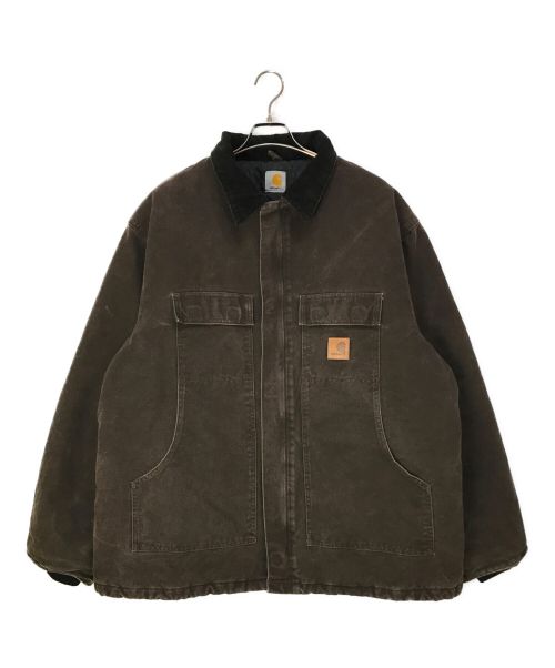 CarHartt（カーハート）CarHartt (カーハート) トラディショナルコート ブラウン サイズ:2XLの古着・服飾アイテム