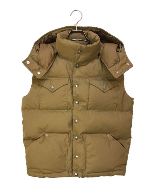 THE NORTHFACE PURPLELABEL（ザ・ノースフェイス パープルレーベル）THE NORTHFACE PURPLELABEL (ザ・ノースフェイス パープルレーベル) 65/35 Hooded Sierra Vest ブラウン サイズ:Sの古着・服飾アイテム