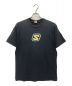 stussy（ステューシー）の古着「Sロゴ 半袖Tシャツ」｜ネイビー