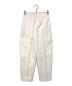 STELLA McCARTNEY (ステラマッカートニー) White linen tapered high-waisted trousers ホワイト サイズ:36：12000円