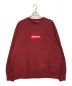 SUPREME（シュプリーム）の古着「Box Logo Crewneck スウェット」｜Cardinal