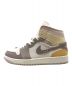 NIKE (ナイキ) AIR JORDAN 1 MID SE CRAFT ベージュ サイズ:275：10000円