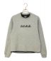 F.C.R.B.（エフシーアールビー）の古着「SLEEVE LOGO CREW NECK TOP」｜グレー