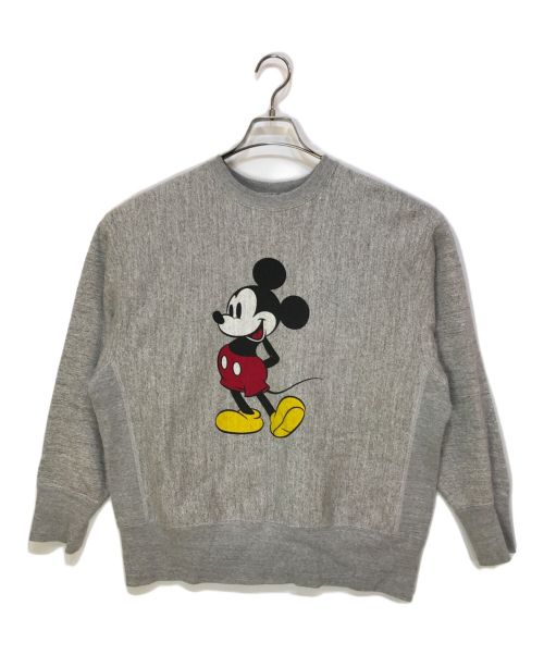 Americana（アメリカーナ）Americana (アメリカーナ) BEAUTY&YOUTH (ビューティーアンドユース) Mickey Design Sweat グレー サイズ:表記なしの古着・服飾アイテム