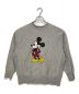 Americana（アメリカーナ）の古着「Mickey Design Sweat」｜グレー