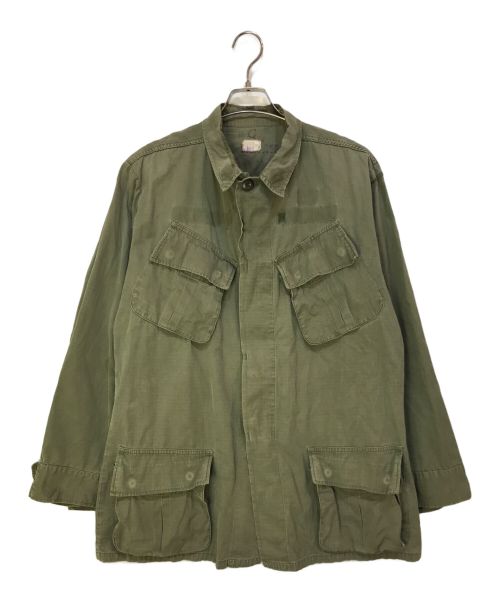 US ARMY（ユーエスアーミー）US ARMY (ユーエスアーミー) ジャングルファティーグジャケット カーキ サイズ:MEDIUM-LONGの古着・服飾アイテム