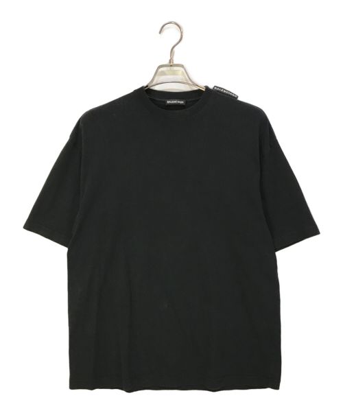 BALENCIAGA（バレンシアガ）BALENCIAGA (バレンシアガ) ロゴタブTシャツ ブラック サイズ:XXSの古着・服飾アイテム