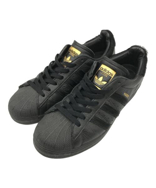 adidas（アディダス）adidas (アディダス) SUPERSTAR ADV X KADER ブラック サイズ:270の古着・服飾アイテム