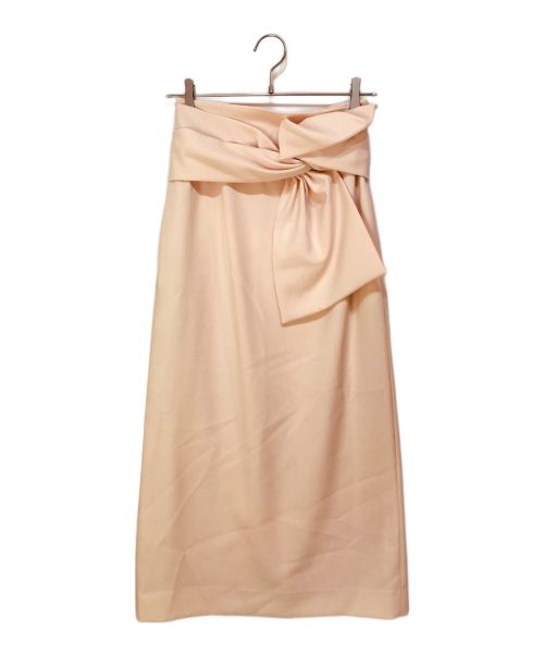 CELFORD（セルフォード）CELFORD (セルフォード) ウエストリボンタイトスカート ピンク サイズ:36の古着・服飾アイテム