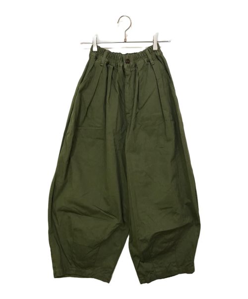 HARVESTY（ハーベスティー）HARVESTY (ハーベスティー) CIRCUS PANTS グリーン サイズ:1の古着・服飾アイテム