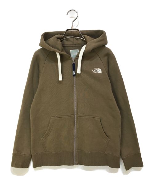 THE NORTH FACE（ザ ノース フェイス）THE NORTH FACE (ザ ノース フェイス) Rearview FullZip Hoodie ベージュ サイズ:Mの古着・服飾アイテム