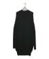 HYKE (ハイク) SLEEVELESS SWEATER DRESS ブラック サイズ:1：13000円