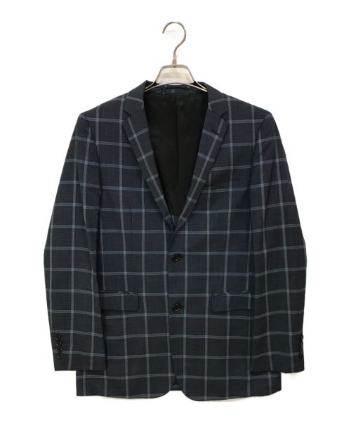 BURBERRY BLACK LABEL（バーバリーブラックレーベル）BURBERRY BLACK LABEL (バーバリーブラックレーベル) テーラードジャケット ネイビー サイズ:Lの古着・服飾アイテム