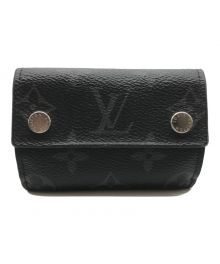 LOUIS VUITTON（ルイ ヴィトン）の古着「ディスカバリー コンパクト ウォレット / 3つ折り財布」｜ブラック