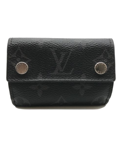LOUIS VUITTON（ルイ ヴィトン）LOUIS VUITTON (ルイ ヴィトン) ディスカバリー コンパクト ウォレット / 3つ折り財布 ブラック サイズ:-の古着・服飾アイテム