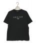 BALENCIAGA（バレンシアガ）の古着「ケリングプリントクルーネックTシャツ」｜ブラック