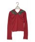 Vivienne Westwood RED LABEL (ヴィヴィアンウエストウッドレッドレーベル) VネックTシャツ レッド サイズ:S：10000円