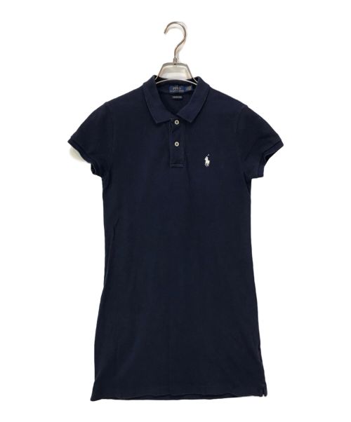 POLO RALPH LAUREN（ポロ・ラルフローレン）POLO RALPH LAUREN (ポロ・ラルフローレン) 半袖ワンピース ネイビー サイズ:SPの古着・服飾アイテム