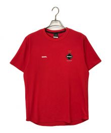 F.C.Real Bristol（エフシーレアルブリストル）の古着「ロゴゲームTシャツ」｜レッド