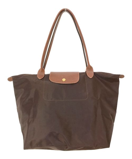 LONGCHAMP（ロンシャン）LONGCHAMP (ロンシャン) トートバッグ ブラウン サイズ:-の古着・服飾アイテム