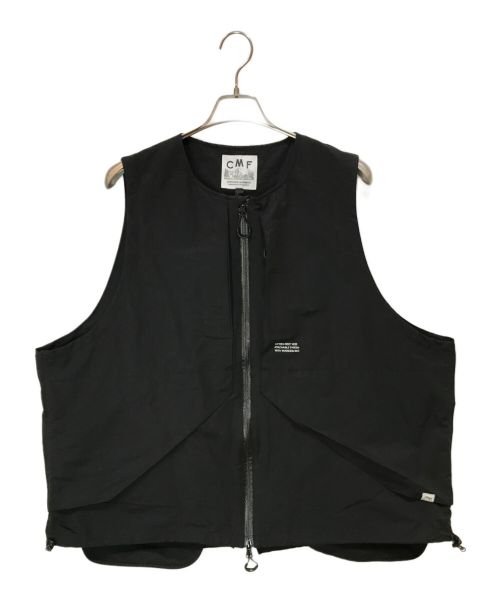 CMF OUTDOOR GARMENT（コンフィーアウトドアガーメント）CMF OUTDOOR GARMENT (シーエムエフ アウトドアガーメント) 15 STEP VEST(フィフティーンステップベスト) ブラック サイズ:Lの古着・服飾アイテム