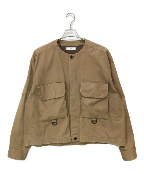 UNFIL（アンフィル）UNFIL (アンフィル) egyptian cotton-twill fishing ブラウン サイズ:5の古着・服飾アイテム