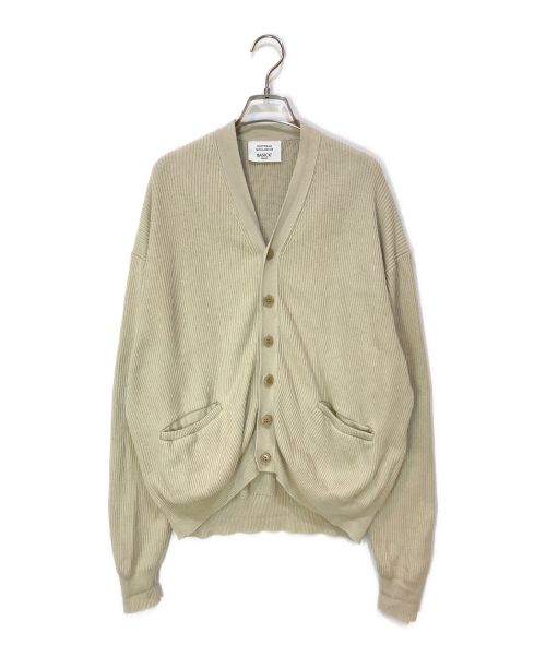 BASICKS（ベイシックス）BASICKS (ベイシックス) ORGANIC GRANDPA CARDIGAN ベージュ サイズ:-の古着・服飾アイテム