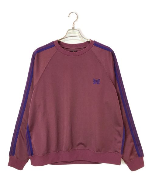 Needles（ニードルズ）Needles (ニードルズ) TRACK CREW NECK SHIRT Wine サイズ:Lの古着・服飾アイテム