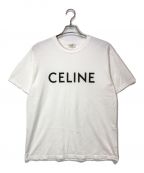 CELINEセリーヌ）の古着「スクリーンプリント入り ルーズTシャツ」｜ホワイト