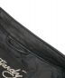 中古・古着 Ed Hardy (エド ハーディー) 刺繍レザージャケット ブラック サイズ:L：8000円