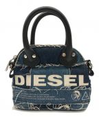 DIESELディーゼル）の古着「パッチワークデニムミニクロスボディバッグ」｜インディゴ