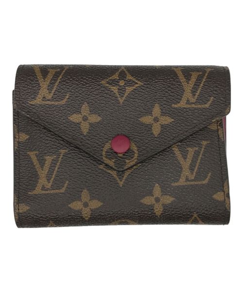 LOUIS VUITTON（ルイ ヴィトン）LOUIS VUITTON (ルイ ヴィトン) ポルトフォイユ・ヴィクトリーヌ / 3つ折り財布 ブラウン サイズ:-の古着・服飾アイテム