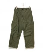 NIGEL CABOURNナイジェルケーボン）の古着「ARMY CARGO PANT」｜カーキ